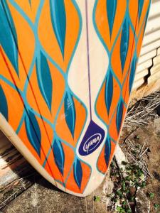 Custom Balsa Wood Longboard Squash Tail